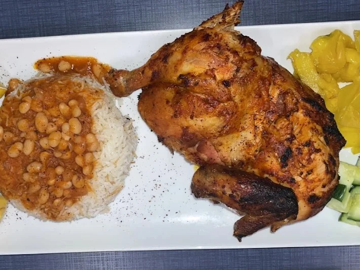 Half Chicken dish at Star of Ishtar in Saskatoon, SK
